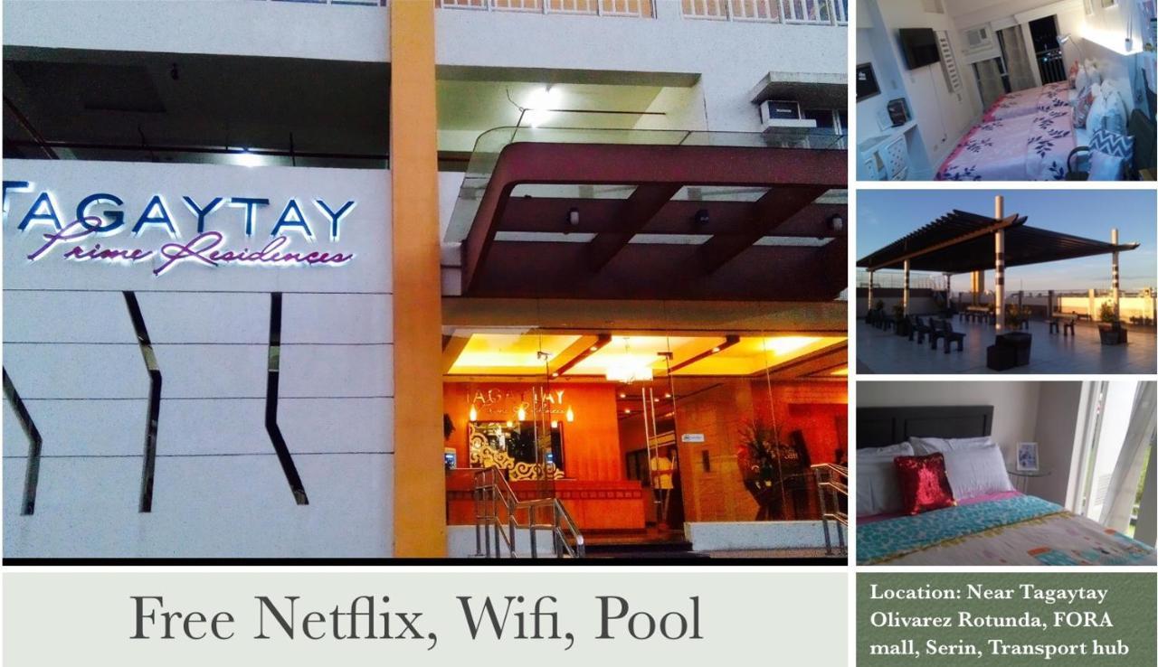 Mary'S Crib Cityland Prime Tagaytay With Free Wifi & Swimming Tagaytay City Kültér fotó